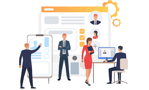 人材ビタミンのイラスト