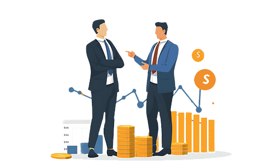 利益ビタミンのイラスト