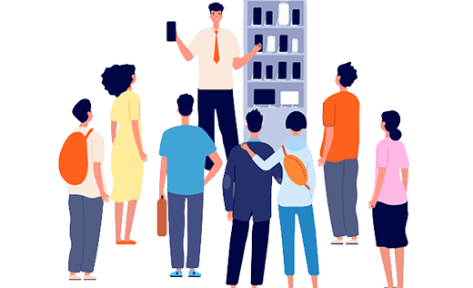 営業ビタミンのイラスト